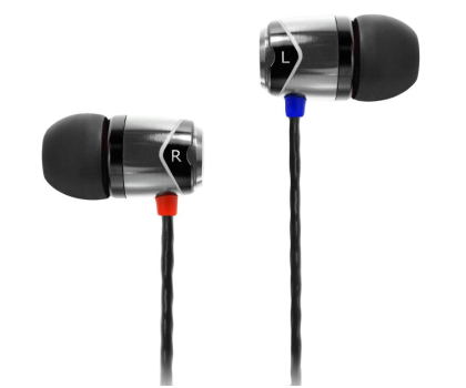 Słuchawki przewodowe SoundMagic E10 Silver-Black